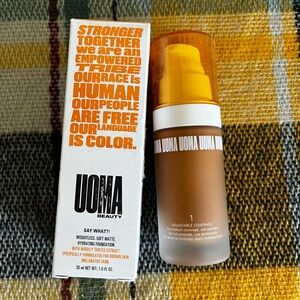Uoma Beauty Say‎ What Weightless Soft Matte Hydrating Foundation Brown Sugar T2N